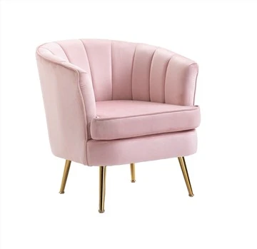 Modern Pembe Eğlence Kol Sandalyeleri