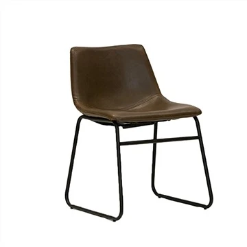 Lotusville Vintage PU Deri Yemek Sandalyeleri