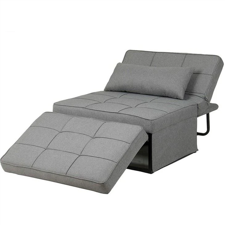 Partner Keten Döşemeli Tüfek Futon Çekyat