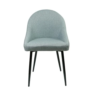 Modern Stil Mutfak Yemek Sandalyesi Açık Mavi