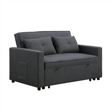 Partner Keten Döşemeli Tüfek Futon Çekyat
